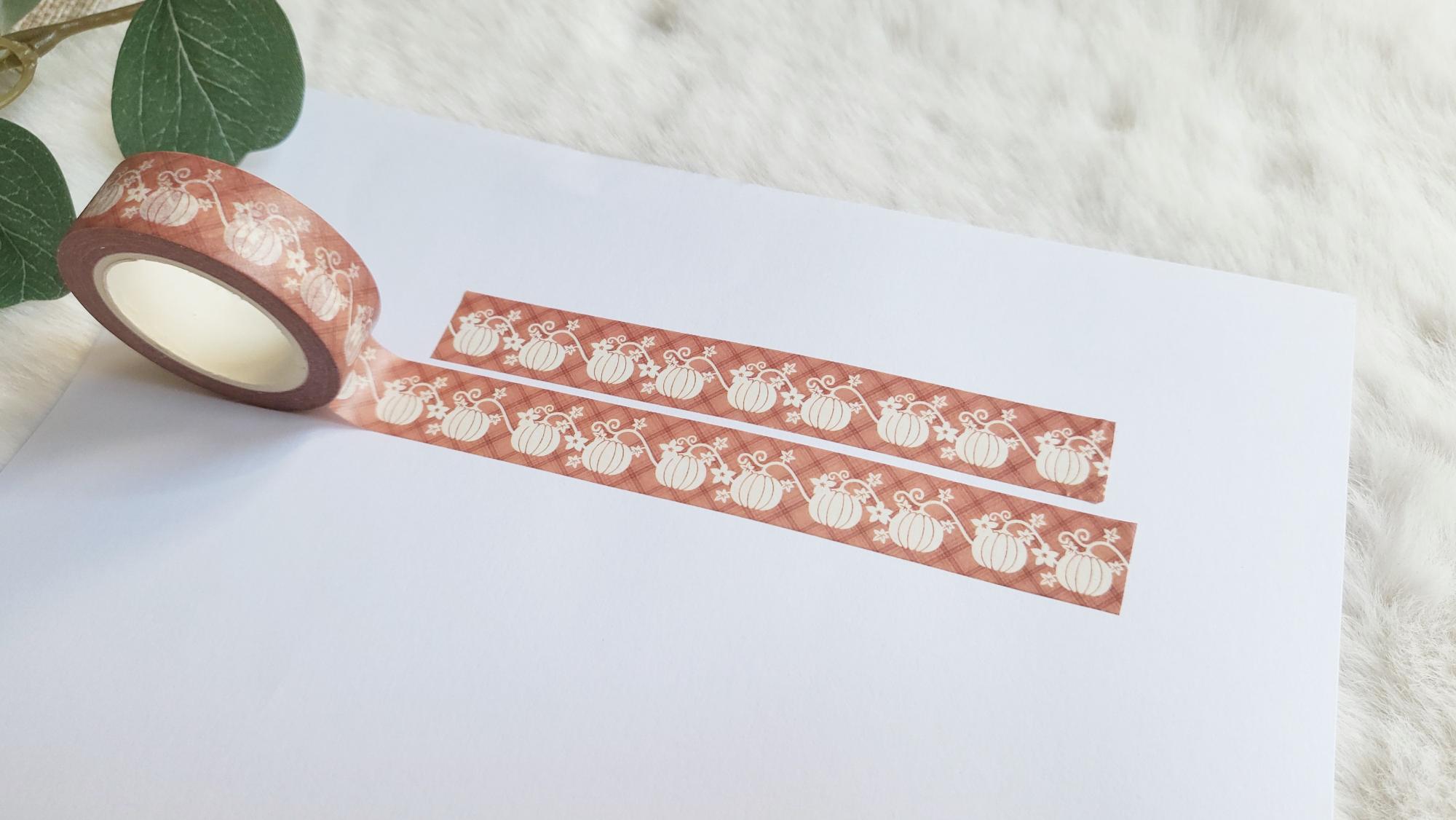 Washi Tape Kürbis
